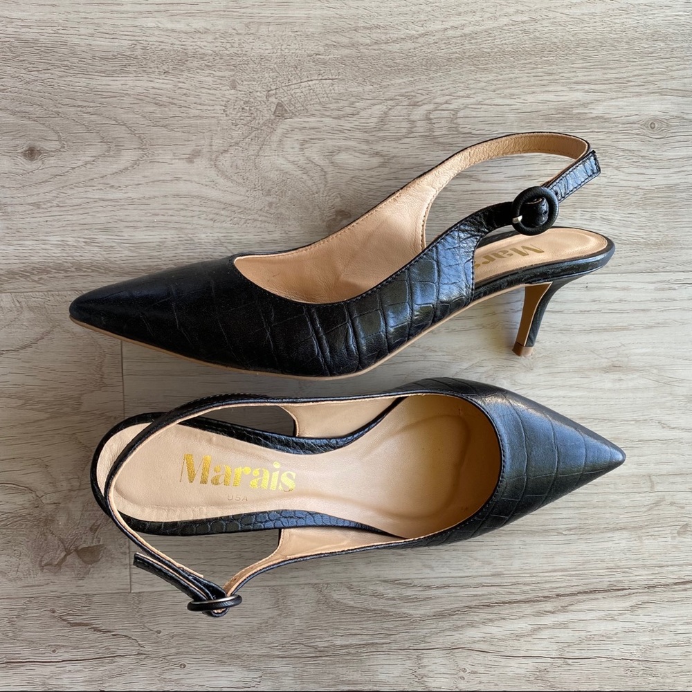 Marais Bessette Croc Pump